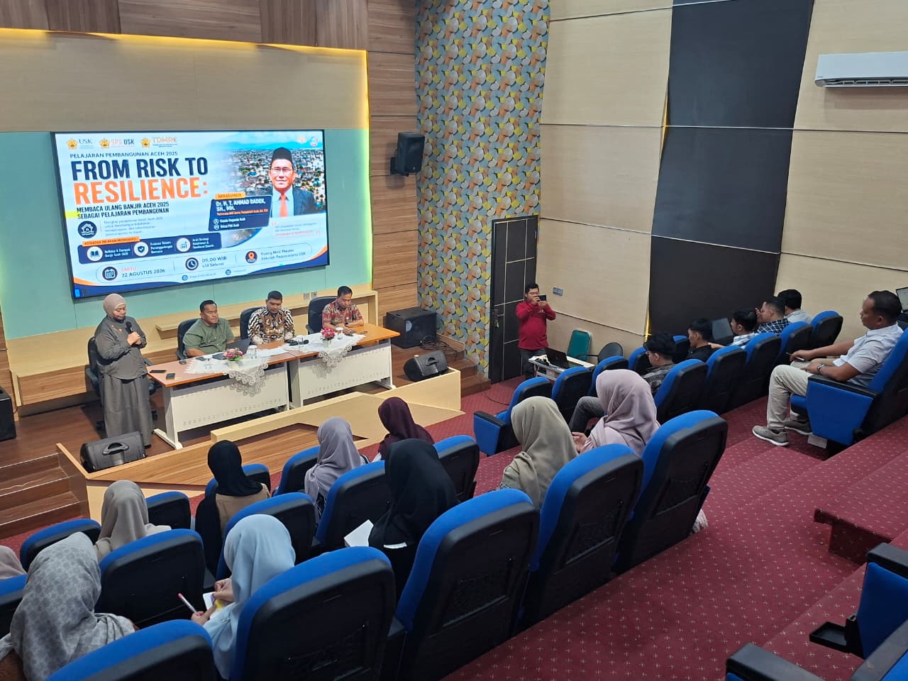 From Risk to Resilience”: MIK Pascasarjana USK Ajak Baca Ulang Banjir Aceh 2025 sebagai Pelajaran Pembangunan